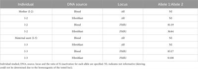 An intragenic duplication in the AFF2 gene associated with Cornelia de Lange syndrome phenotype